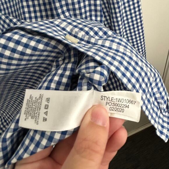 Vineyard Vines Classic Fit Tucker Shirt Mens SIZE S Gingham Check Preppy Coastal - Picture 14 of 14